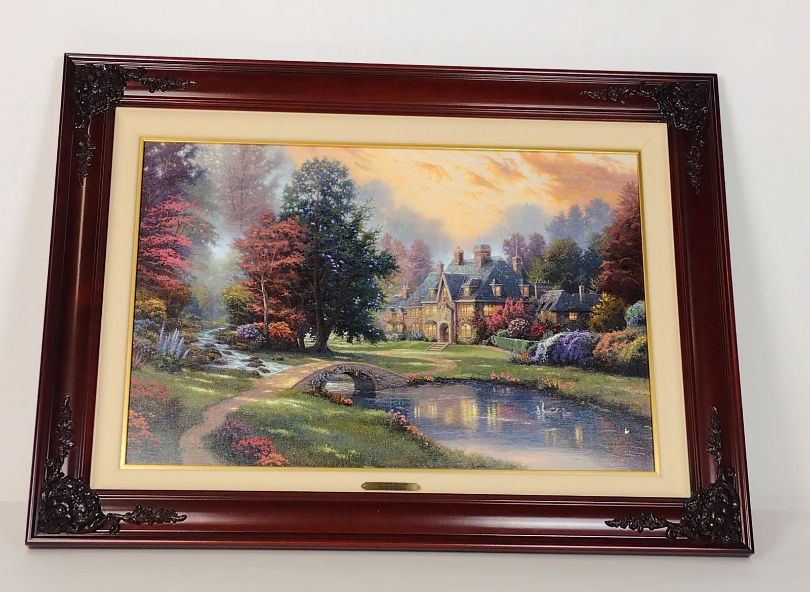 Thomas Kinkade Lakeside Manor Ltd Ed Print (1 of 7)