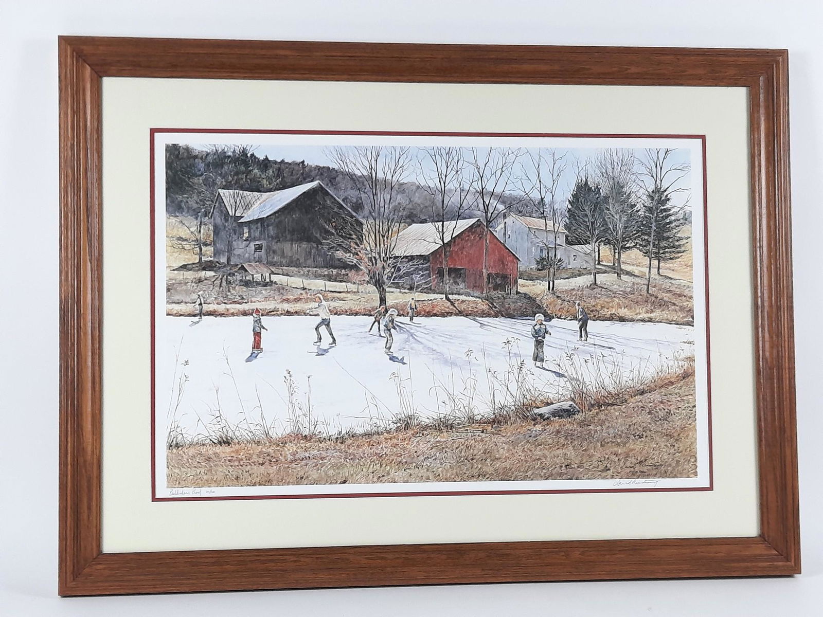 David Armstrong Farm Pond Ltd Ed Print (1 of 4)