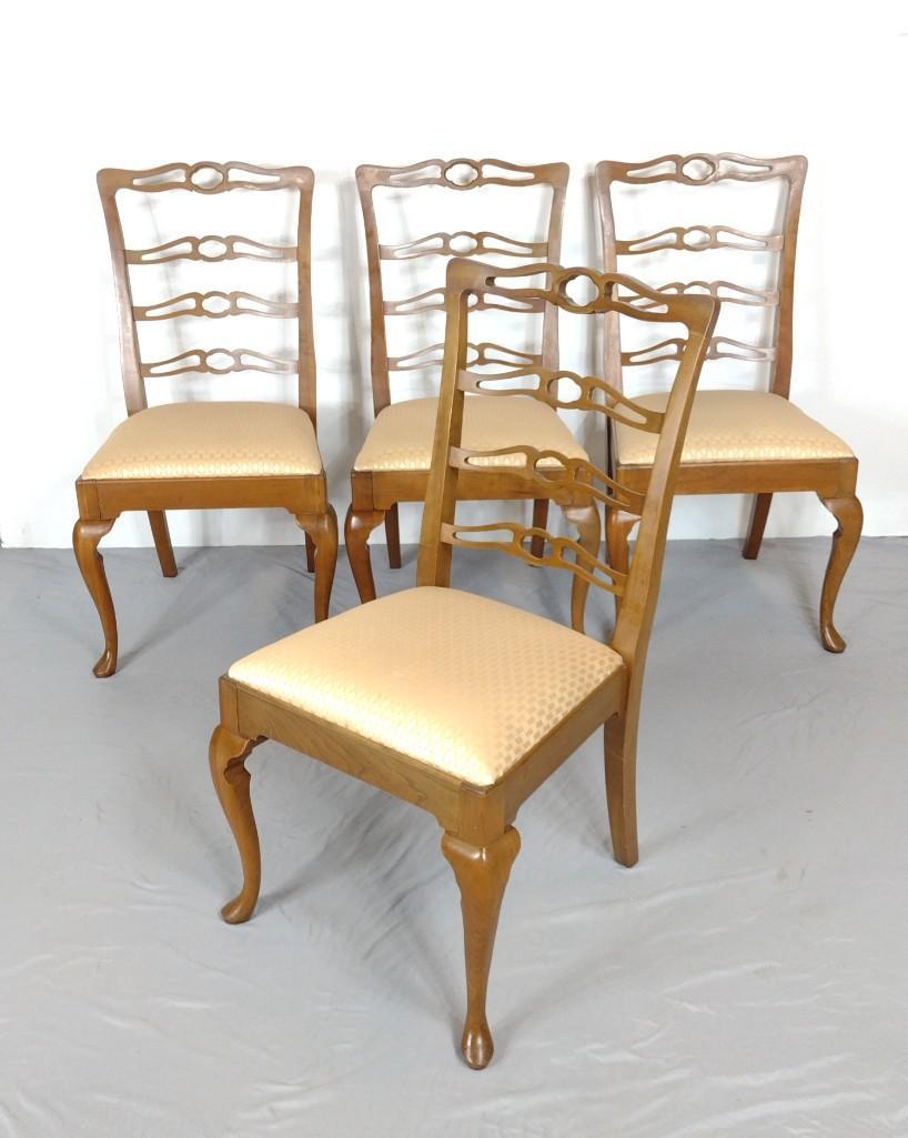Set Of Four Ladder Back Chairs (1 of 4)