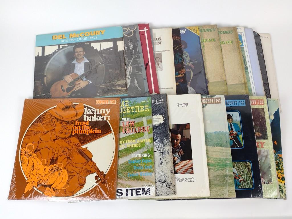 24 Bluegrass Records incl Del McCoury (1 of 5)