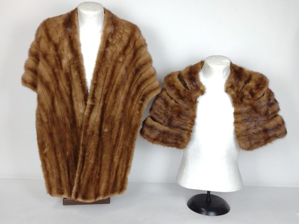 2 Mink Stoles Incl Mascalus Furs (1 of 9)