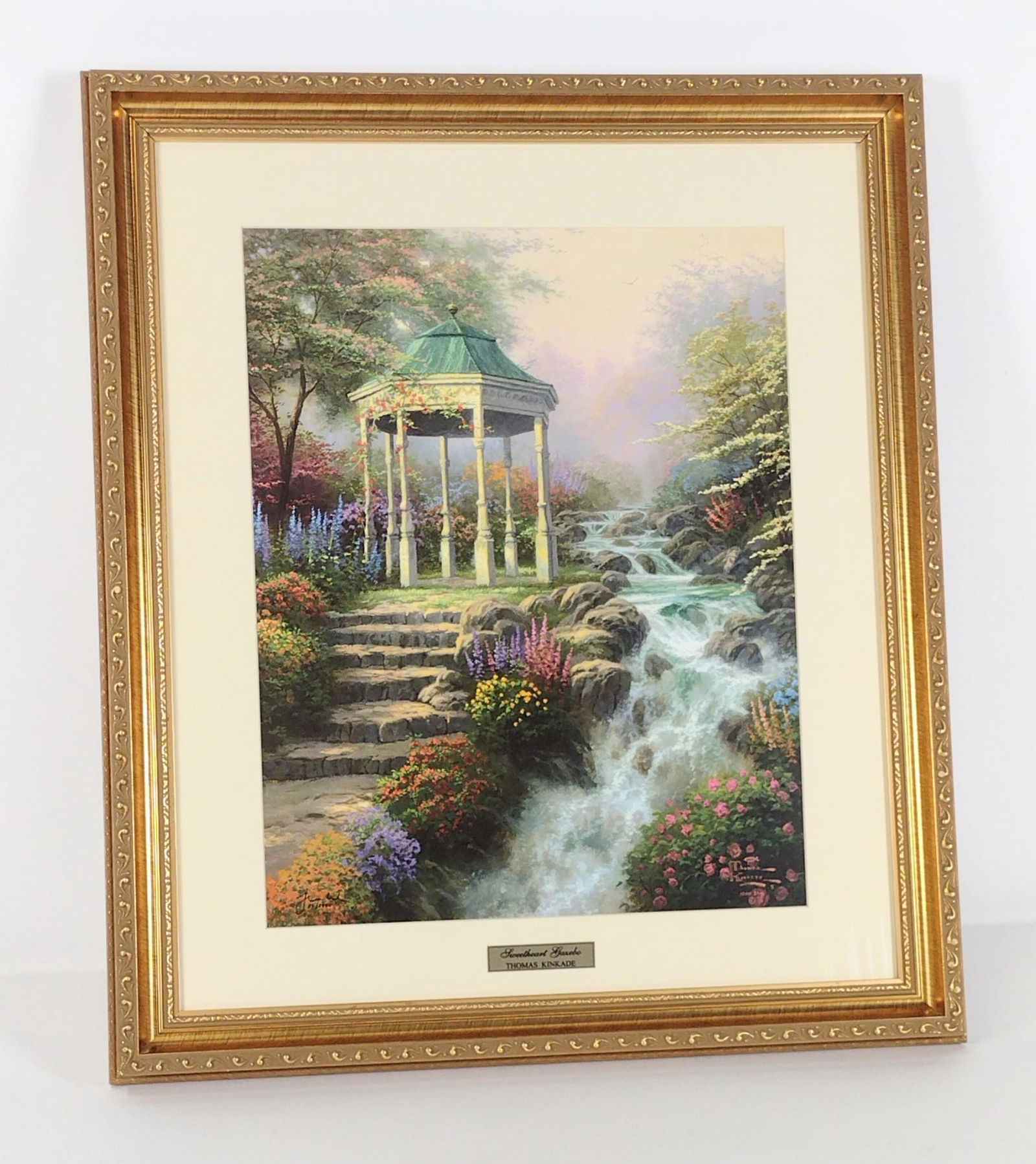 Thomas Kinkade Sweetheart Gazebo Ltd. Ed Print (1 of 6)