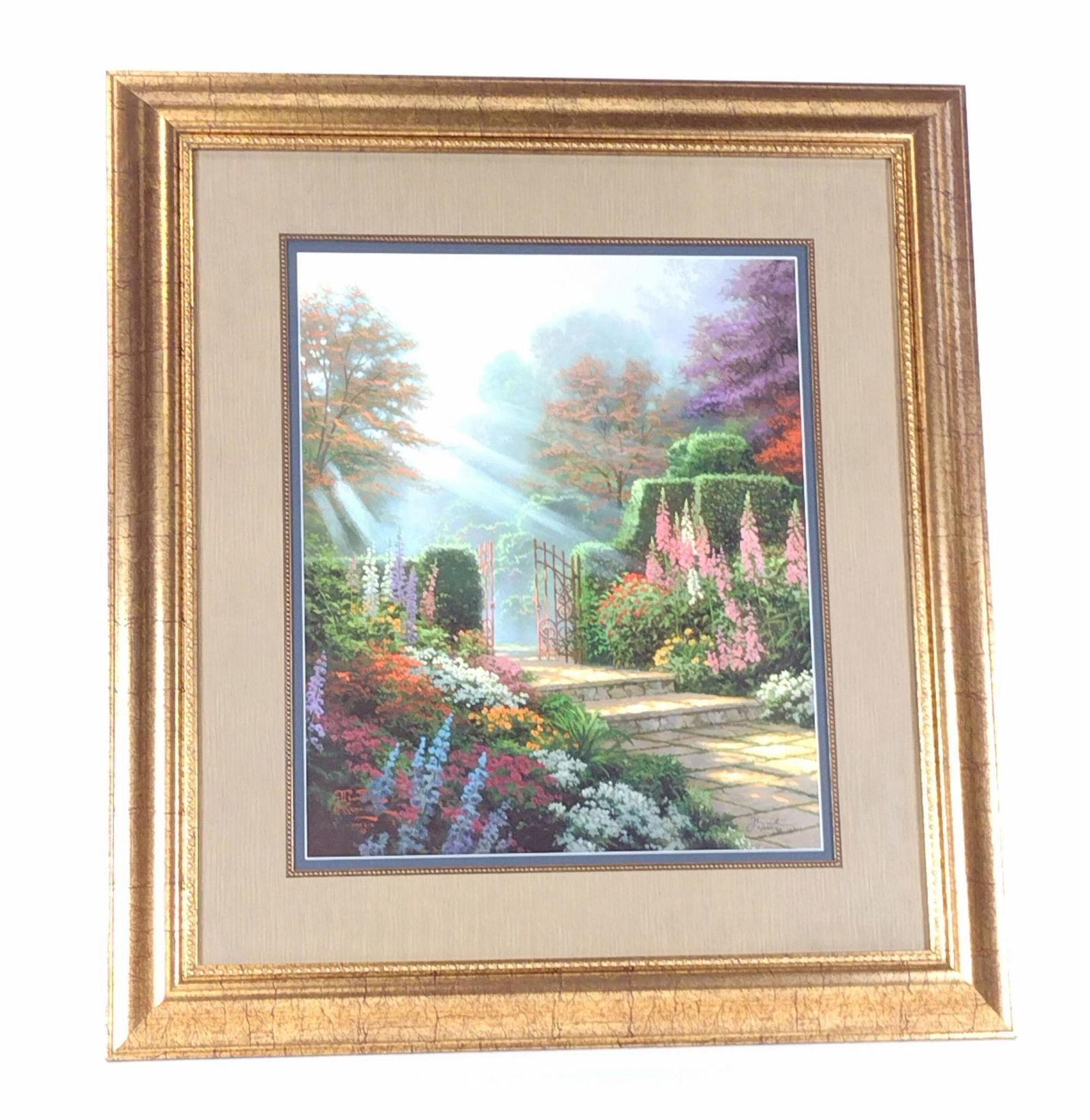 Thomas Kinkade Garden of Grace Ltd Ed 2 / 490 Print (1 of 5)