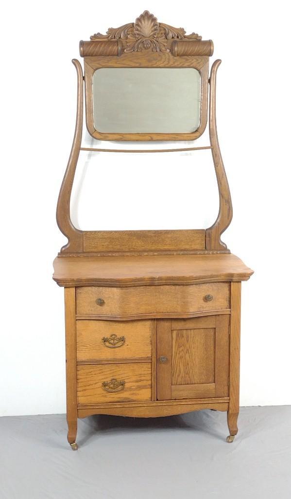 Oak Wash Stand (1 of 6)