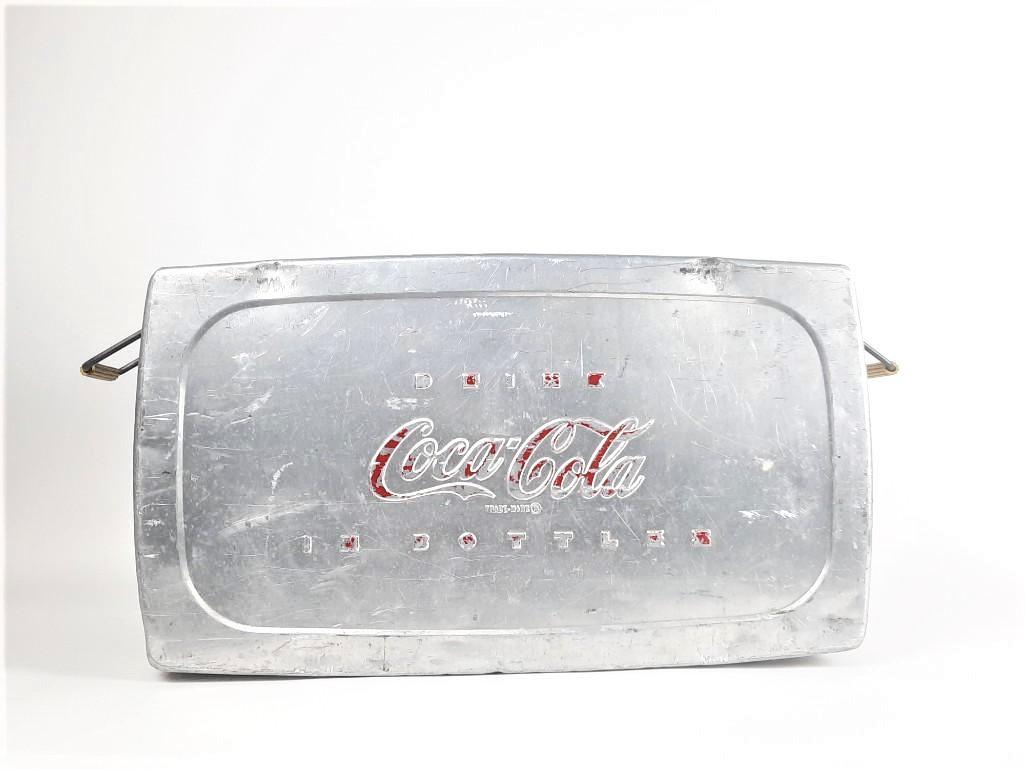 Aluminum Coca Cola Cooler with Insert (1 of 6)