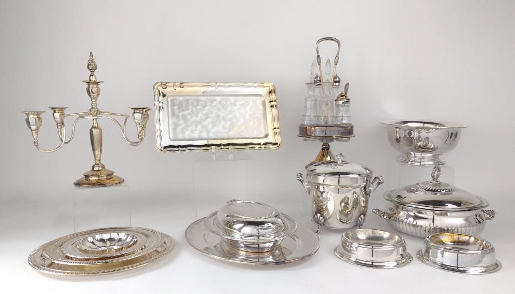 11 Pcs Silverplate inc Condiment Set (1 of 9)