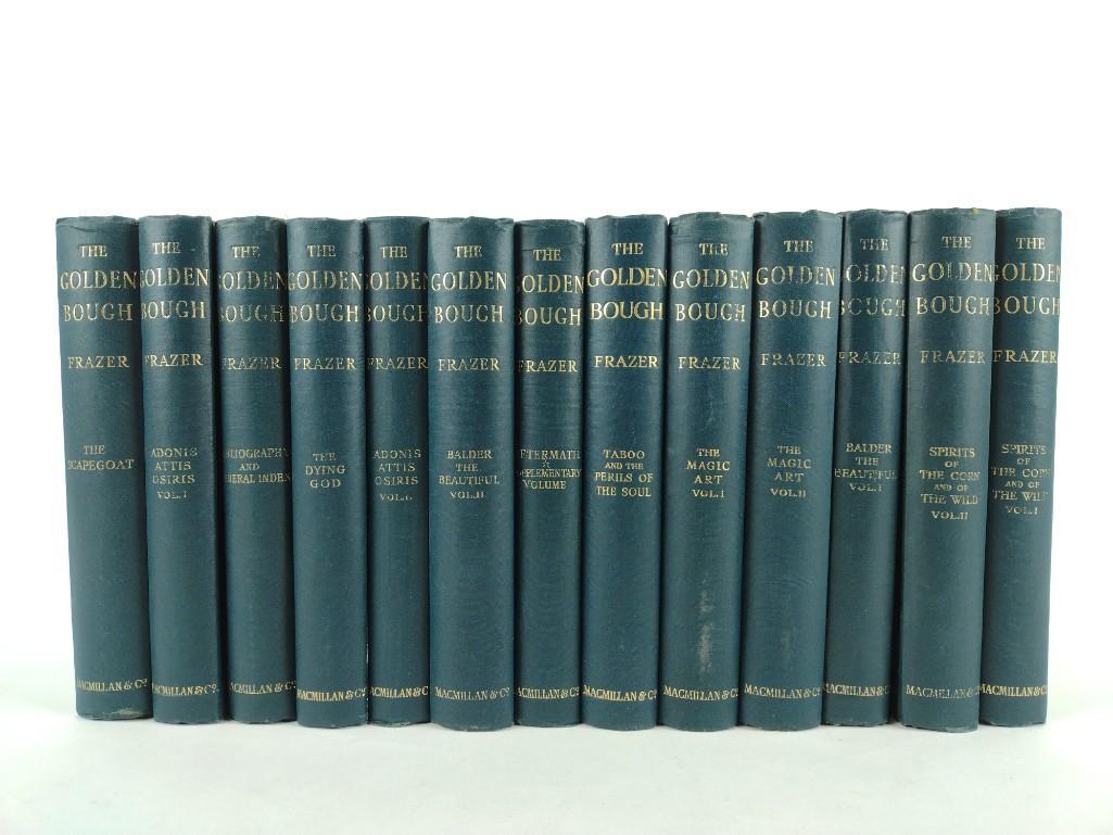 13 Vols The Golden Bough By Frazer (1 of 5)