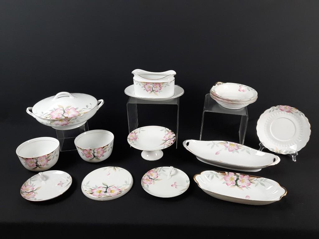 14 Pcs Noritake Azalea Serving Dishes (1 of 2)