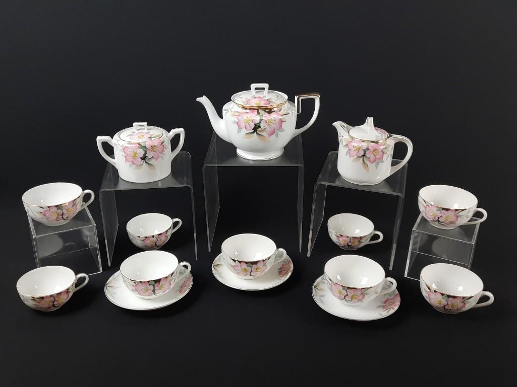 15 Pcs Noritake Azalea Coffee Set (1 of 2)