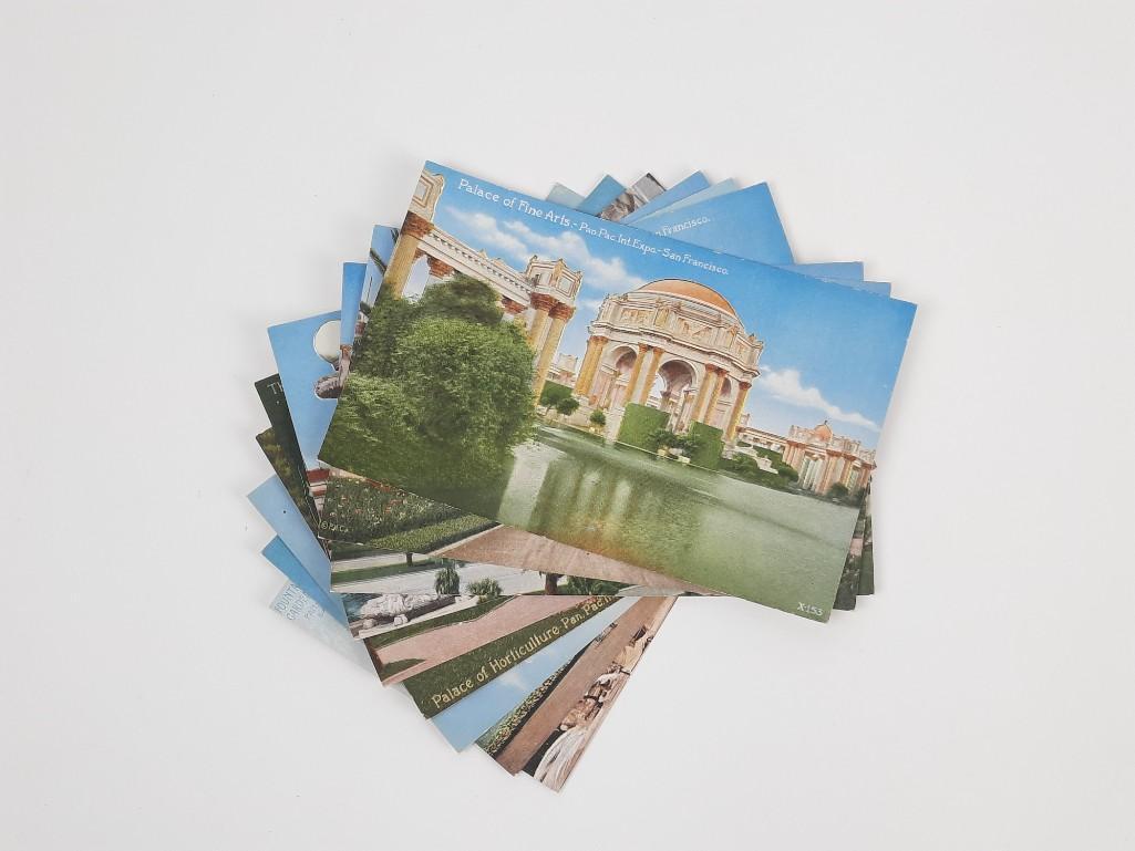 9 - 1915 Panama and Pacific Expo Post Cards (1 of 4)