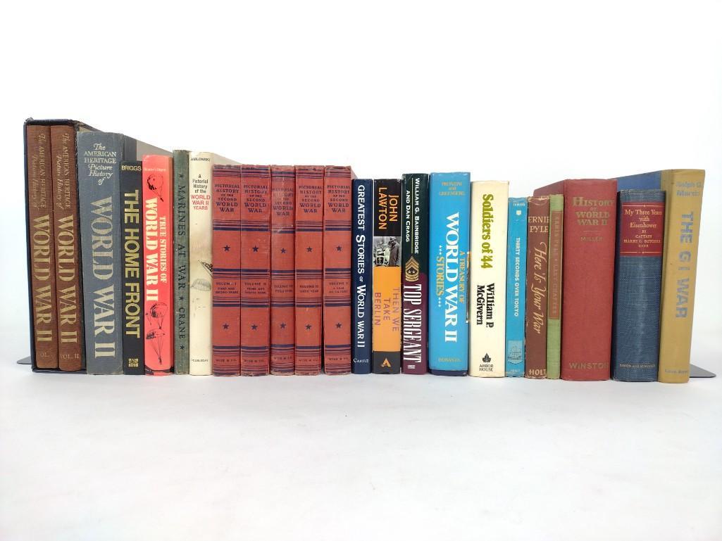 23 WWII Books Incl The GI War (1 of 5)