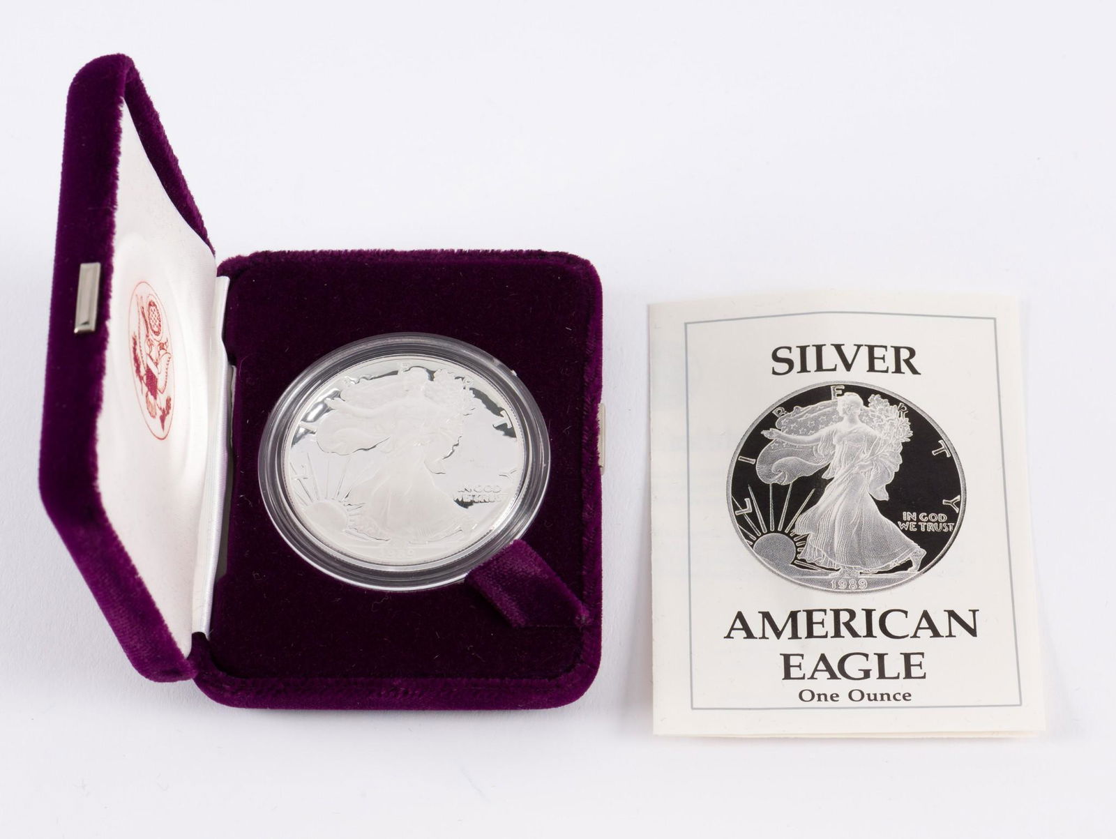 1989 American Silver Eagle (1 of 3)