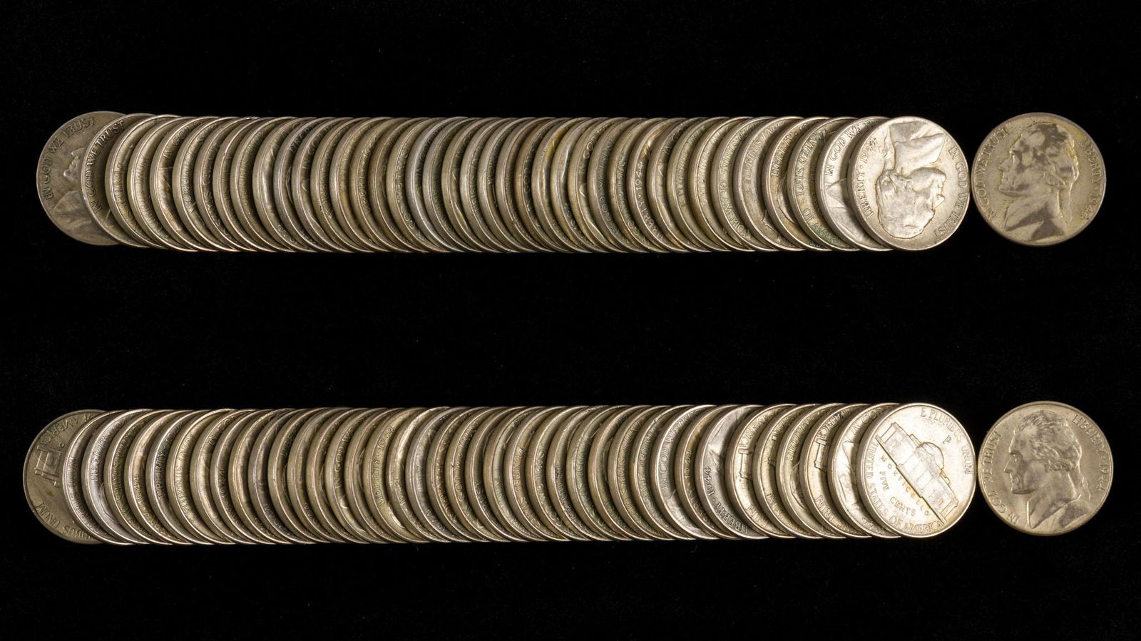 80 1944-P Silver War Nickels (1 of 1)