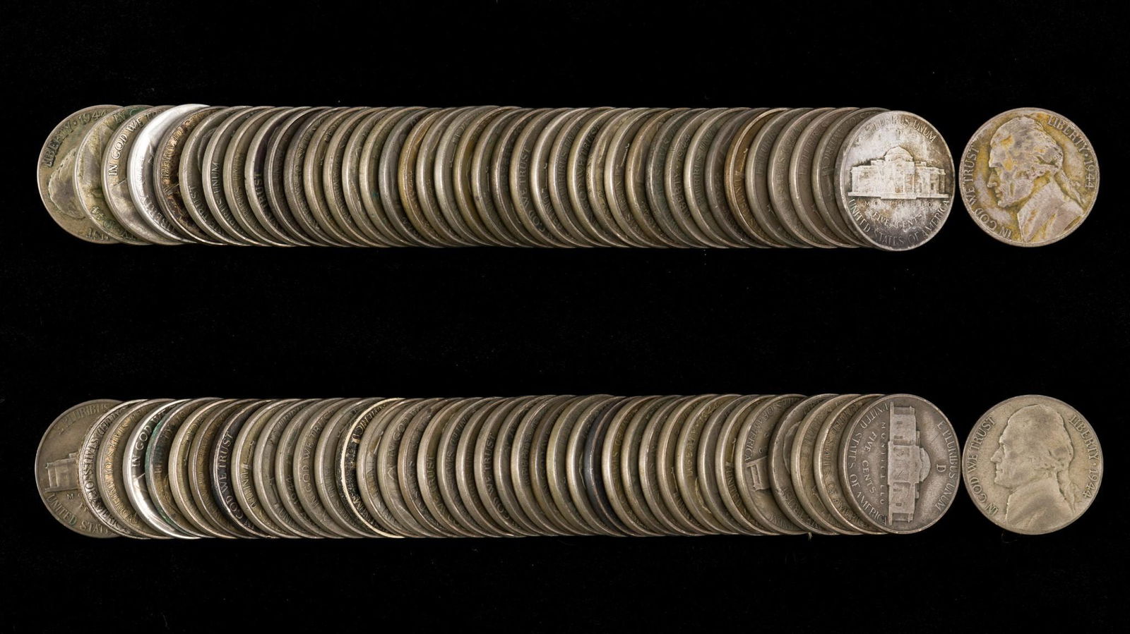 80 1944 Silver War Nickels (1 of 1)