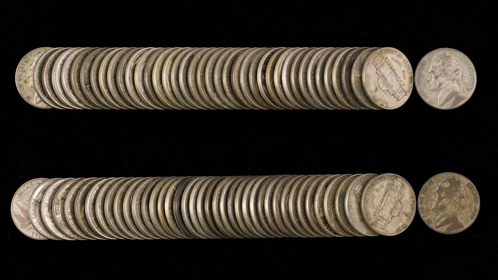 80 1945-P Silver War Nickels (1 of 1)