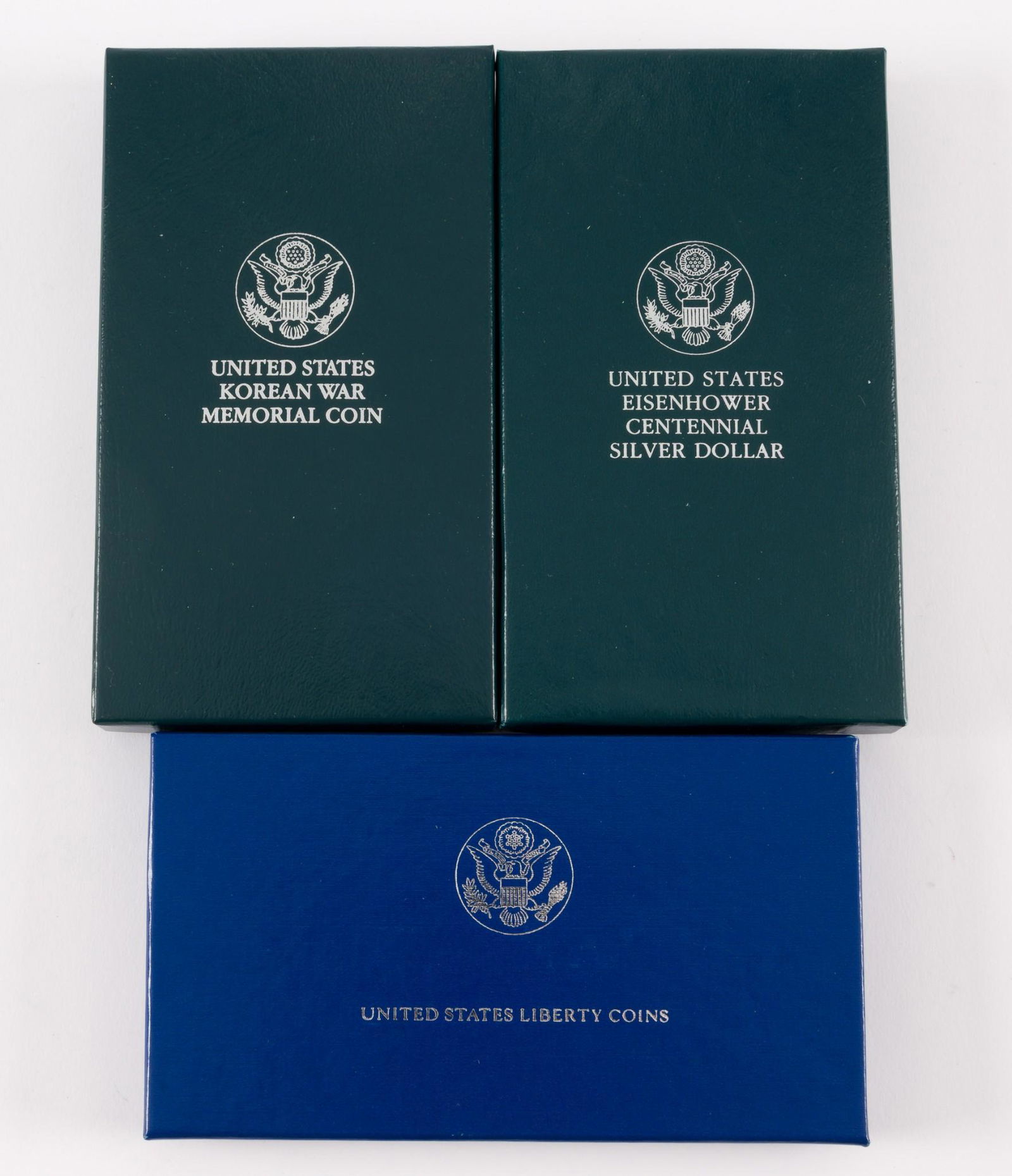 3 Commemorative Coin Sets Incl John Eisenhower Autograph (1 of 10)