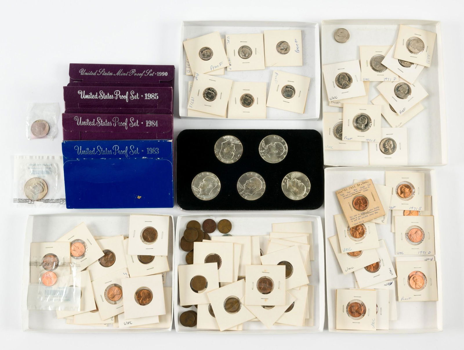 100 Plus Mostly Modern  U.S. Coins (1 of 14)