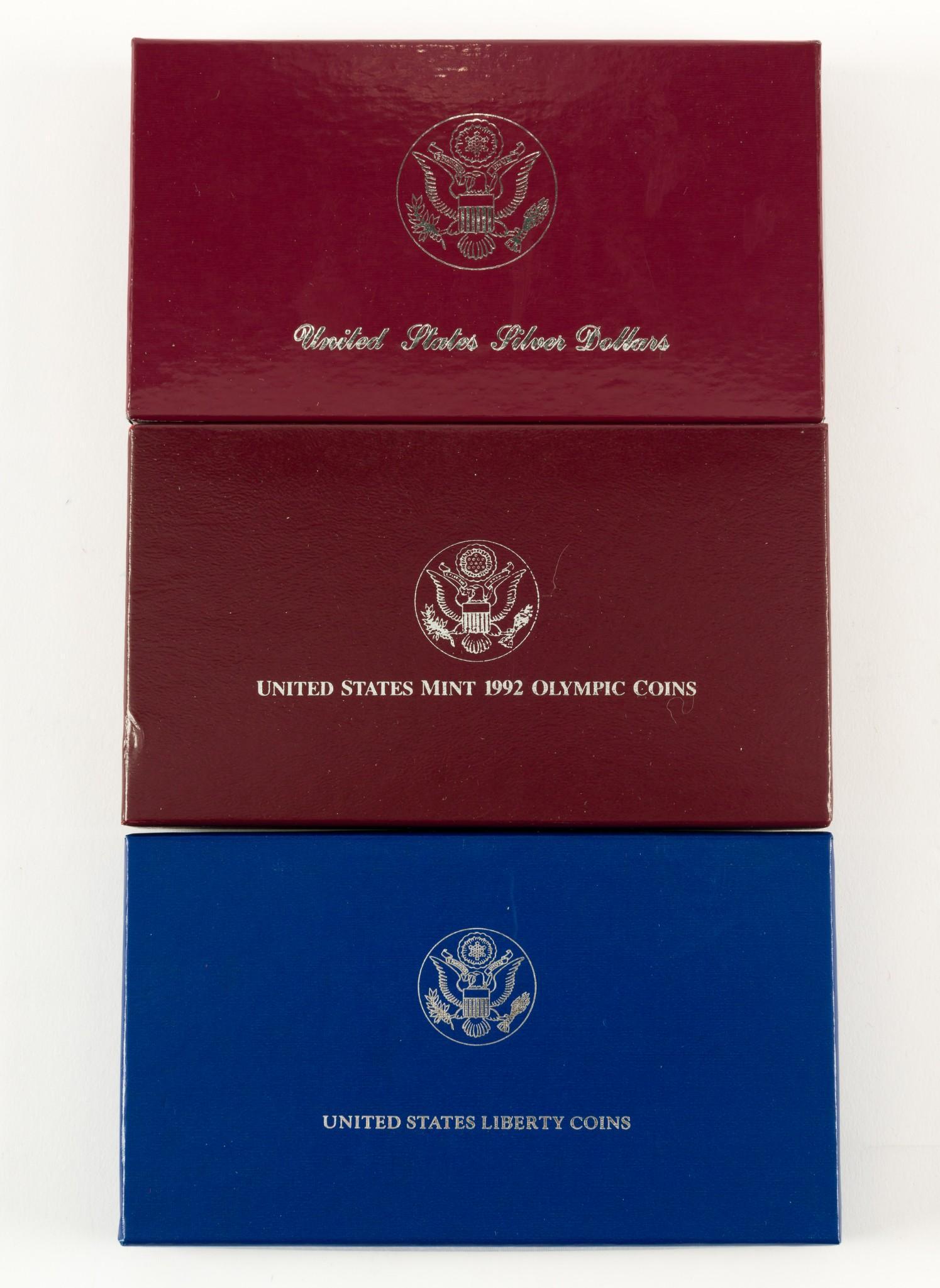 3 Commemorative Coin Sets (1 of 7)