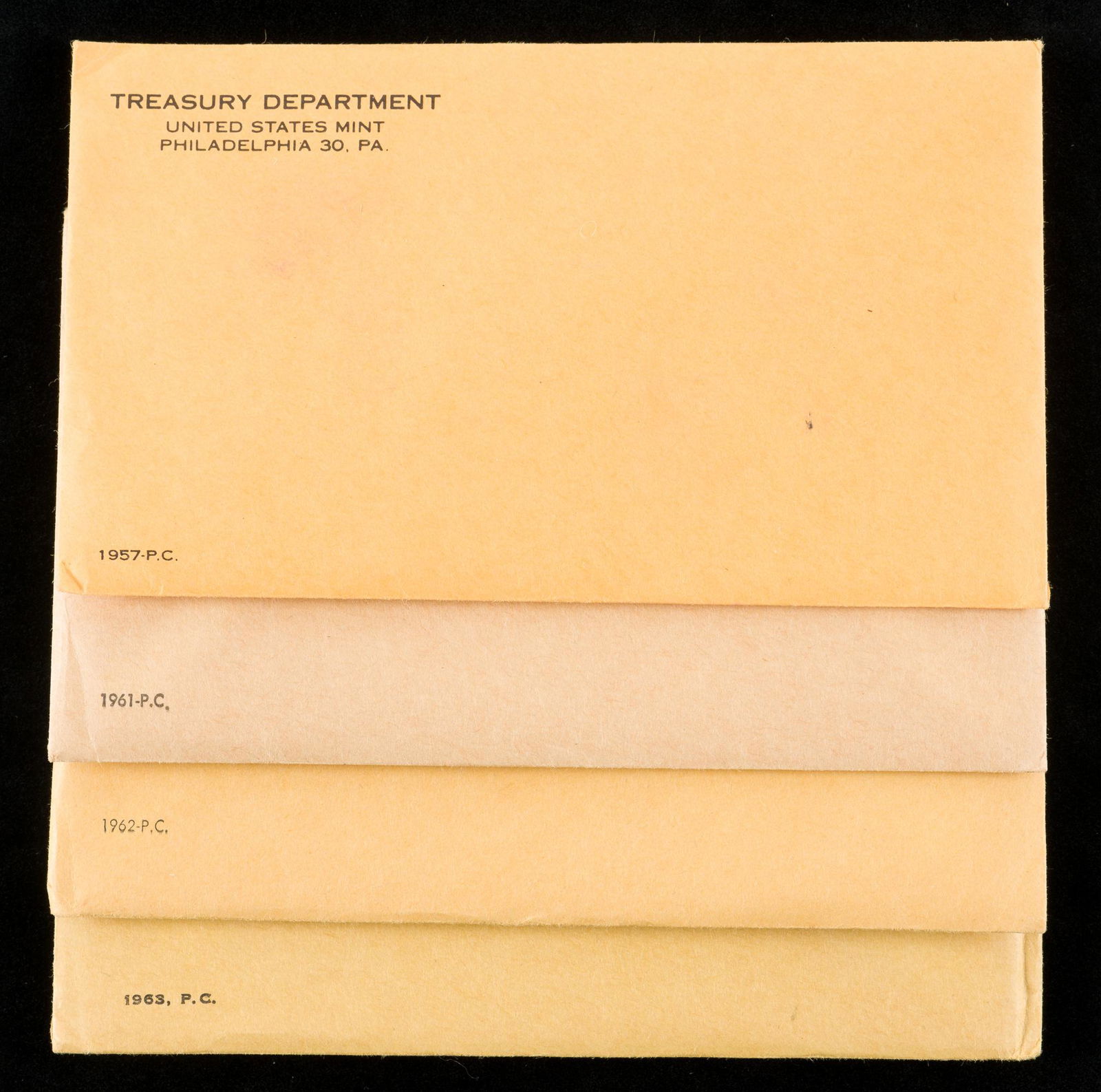 4 U.S. Proof Sets Incl 1957 (1 of 2)