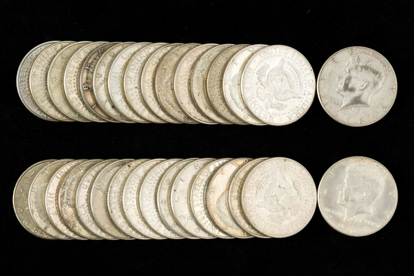 40% Silver Kennedy Half Dollars (1965 - 1969) (1 of 1)