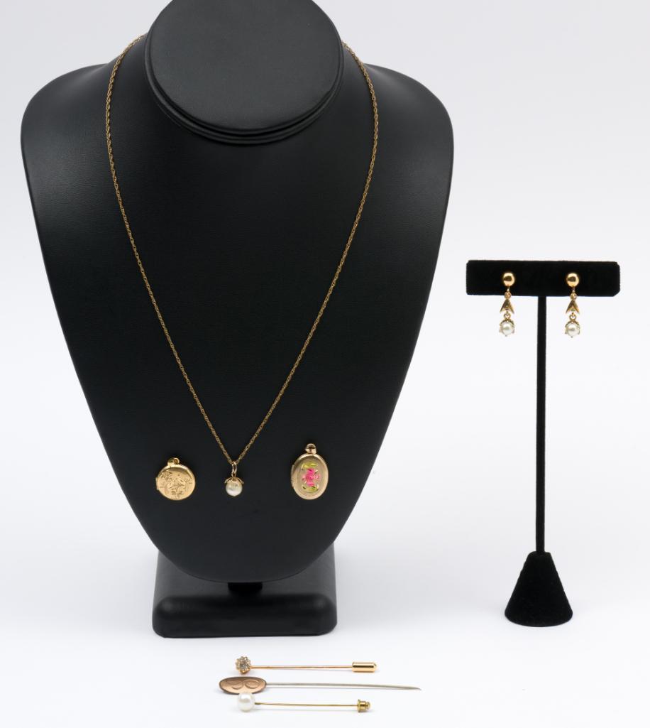 8 Pcs Gold Filled Jewelry (1 of 12)