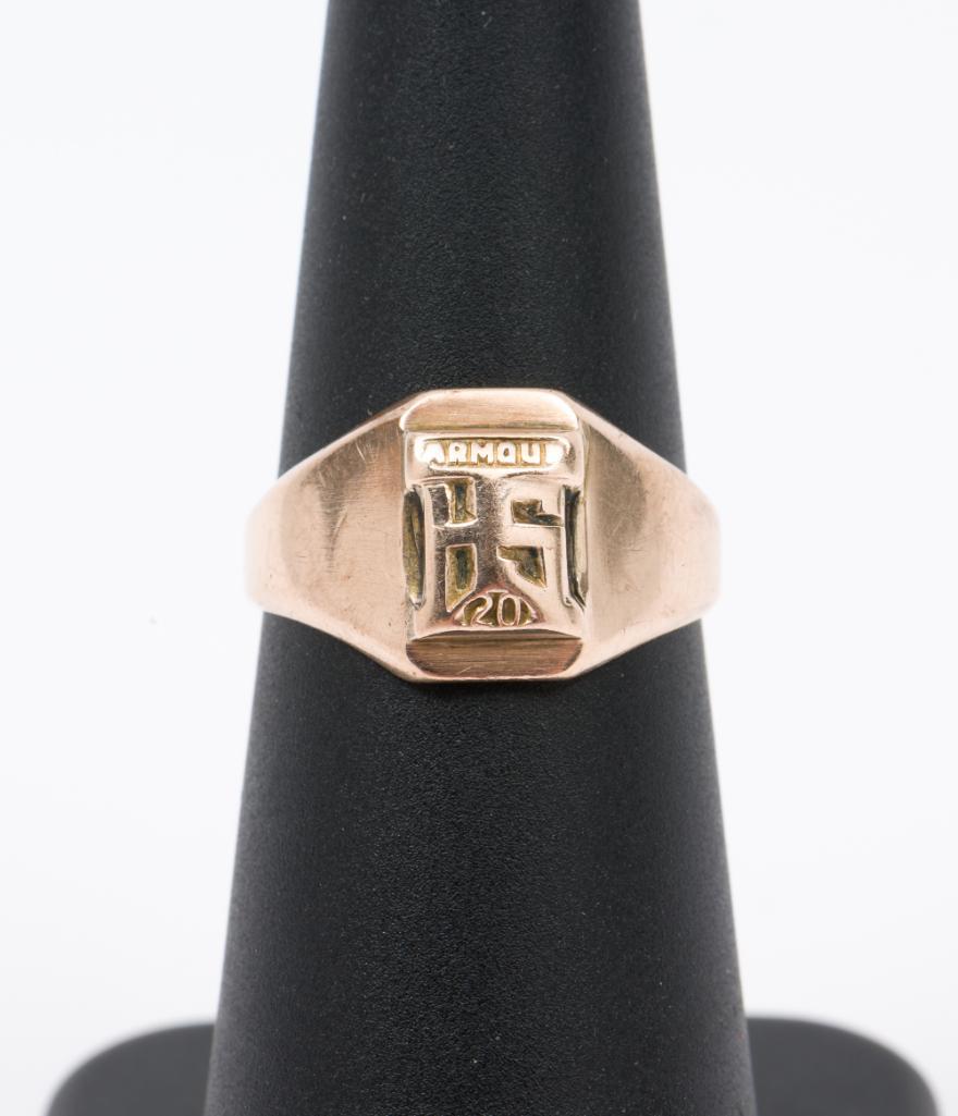 10K Armour High School 1920 Class Ring (1 of 3)