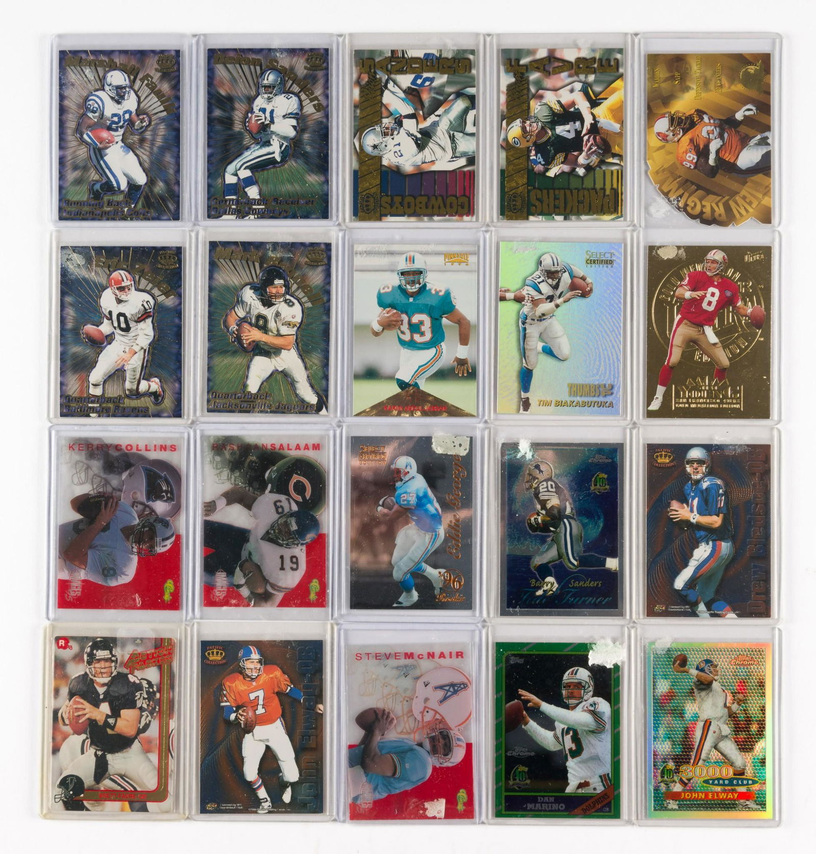 20 1990s Football Stars & Rookies (1 of 2)