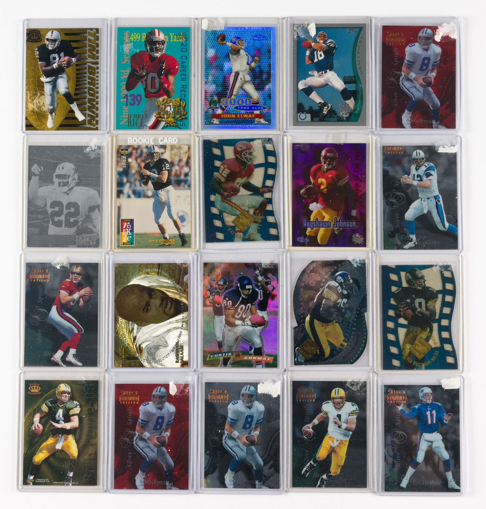 20 1990s Football Stars & Rookies (1 of 2)