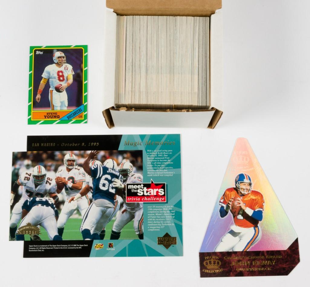 3 Football Cards & 1996 Score All Sport Set (1 of 3)