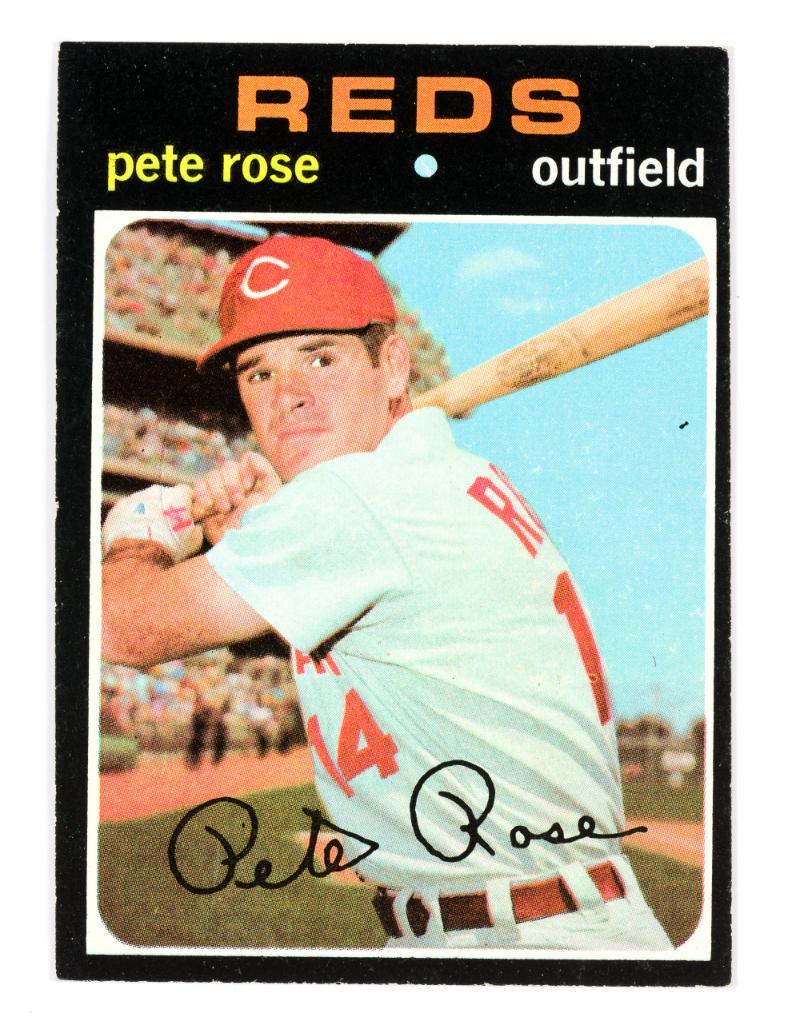1971 Topps Pete Rose Card #100 (1 of 2)