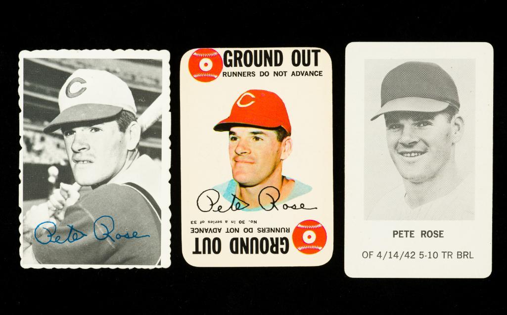 3 Pete Rose Cards (1 of 2)