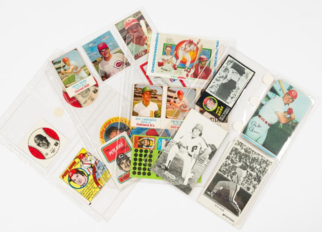 19 Pete Rose Cards Incl 1970 Giant (1 of 6)