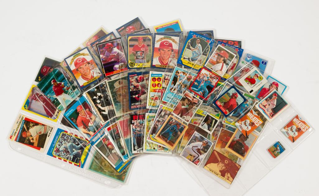 78 Pete Rose Cards (1 of 11)