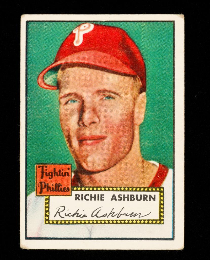 1952 Topps Richie Ashburn Card #216 (1 of 2)