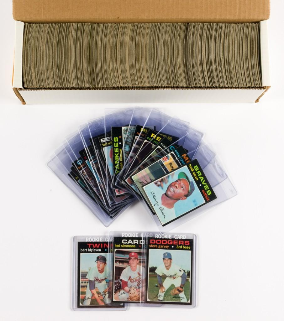 1971 Topps Baseball Card Set (1 of 5)