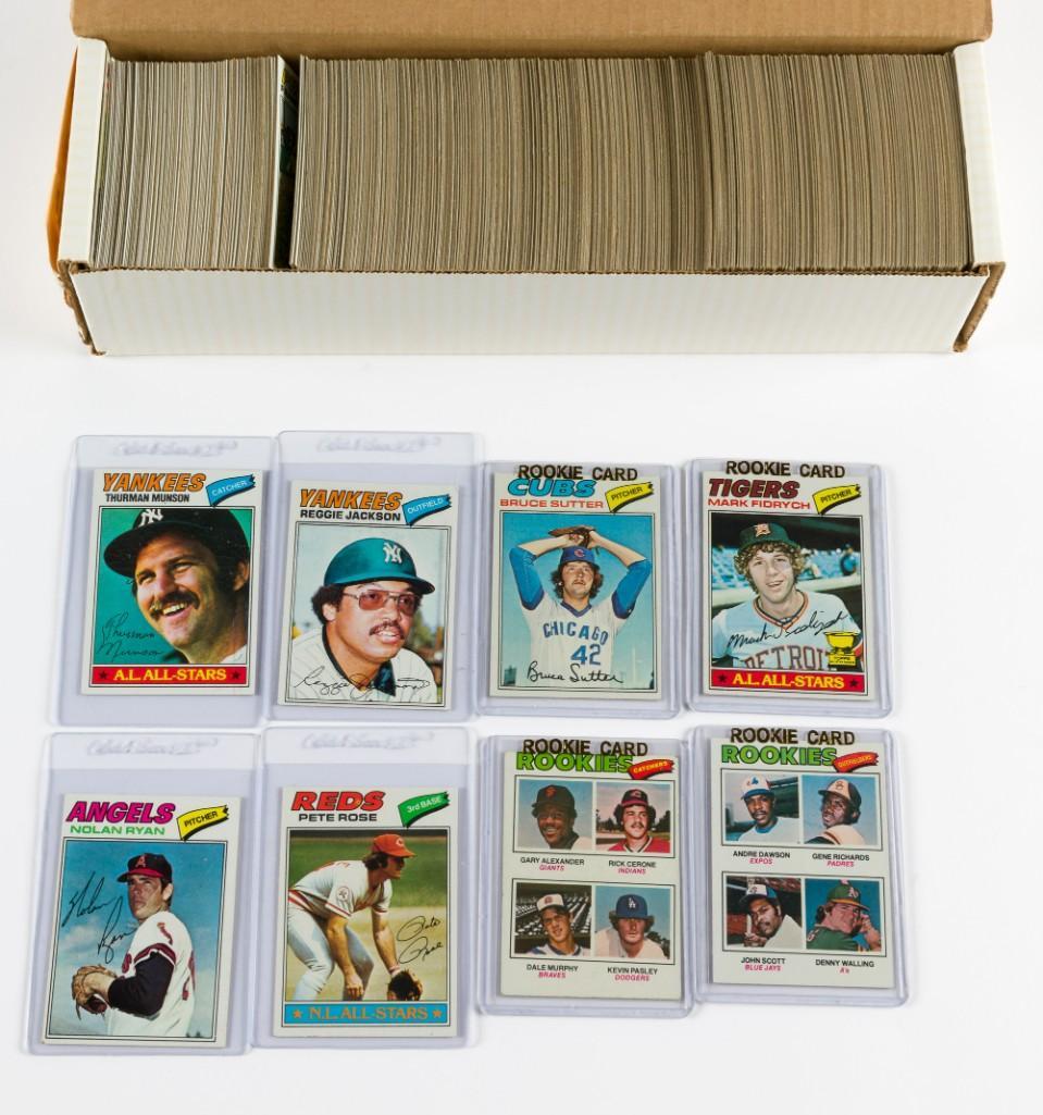 1977 Topps Baseball Card Set (1 of 3)