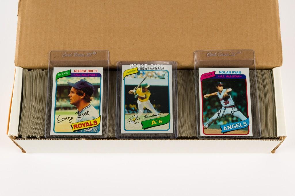 1980 Topps Baseball Card Complete Set (1 of 2)