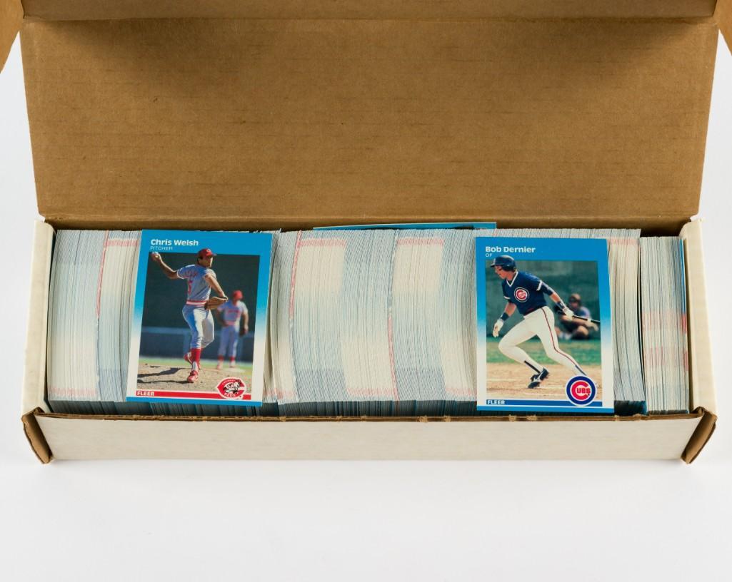 2 1987 Baseball Card Factory Sets (1 of 3)