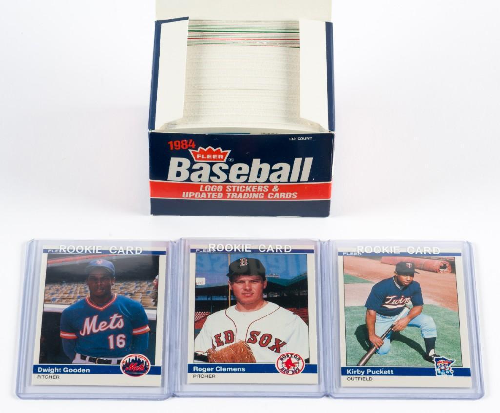 1984 Fleer Baseball Card Update Set (1 of 4)