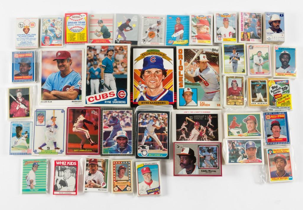 Collection Small Baseball Card Sets (1 of 5)