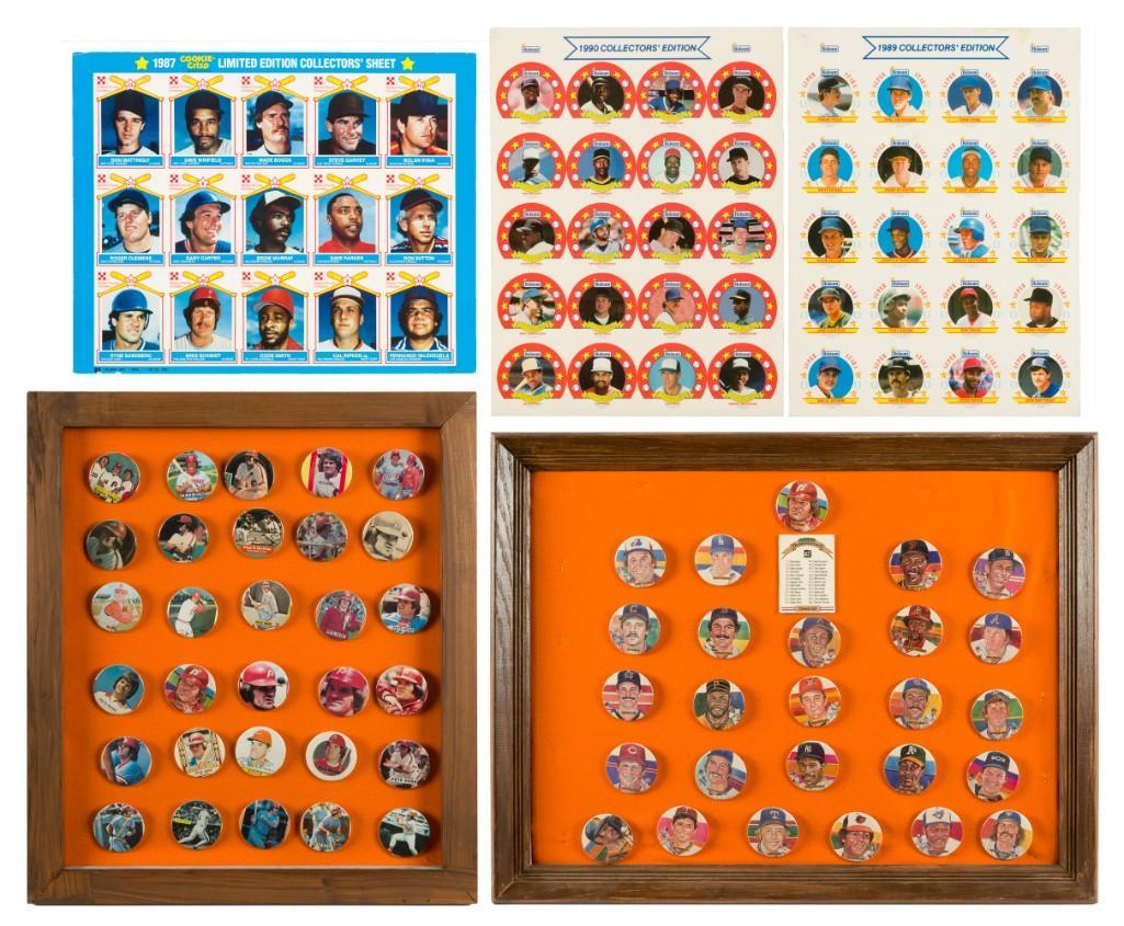 Various Baseball Items Incl Donruss 26 Pc Pin Set (1 of 17)