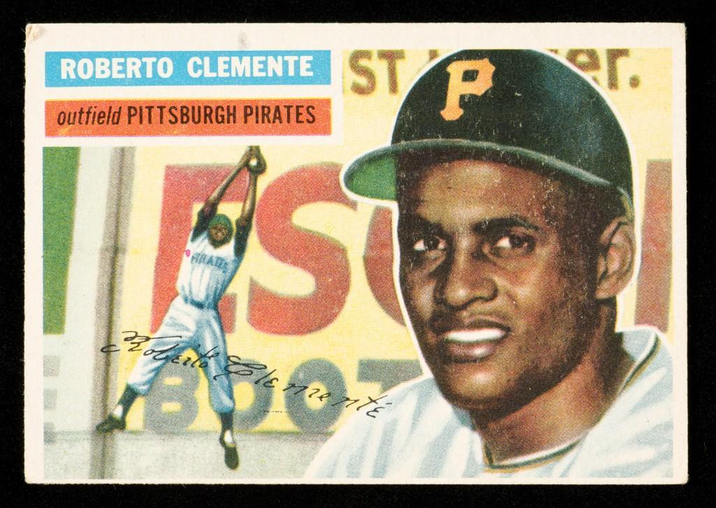 1956 Topps Roberto Clemente Card #33 (1 of 2)