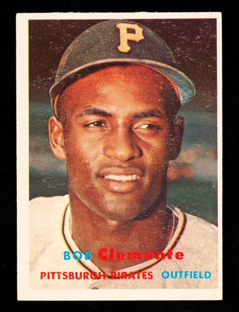 1957 Topps Roberto Clemente Card #76 (1 of 2)