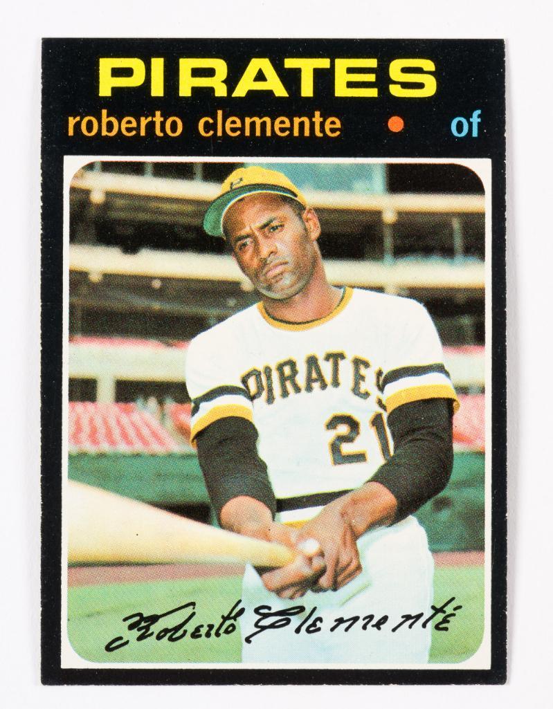 1971 Topps Roberto Clemente Card #630 (1 of 2)