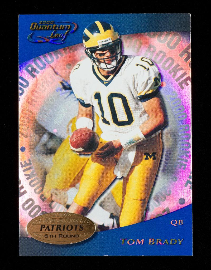 200 Donruss Tom Brady Rookie Quantum Leaf #343 (1 of 2)