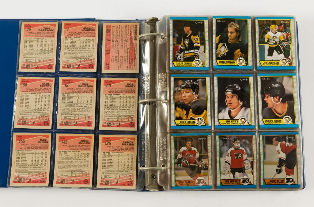 2 Complete Hockey Card Sets Incl 1989-90 O-Pee-Chee (1 of 11)