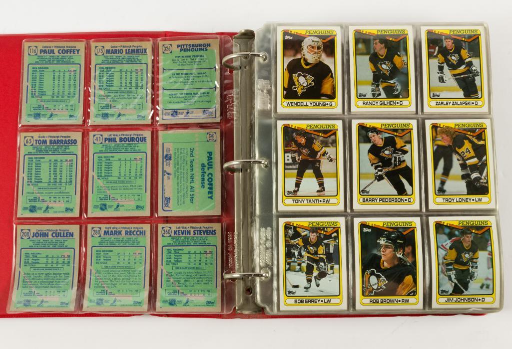 2 Complete Hockey Card Sets Incl 1990-91 Topps (1 of 10)