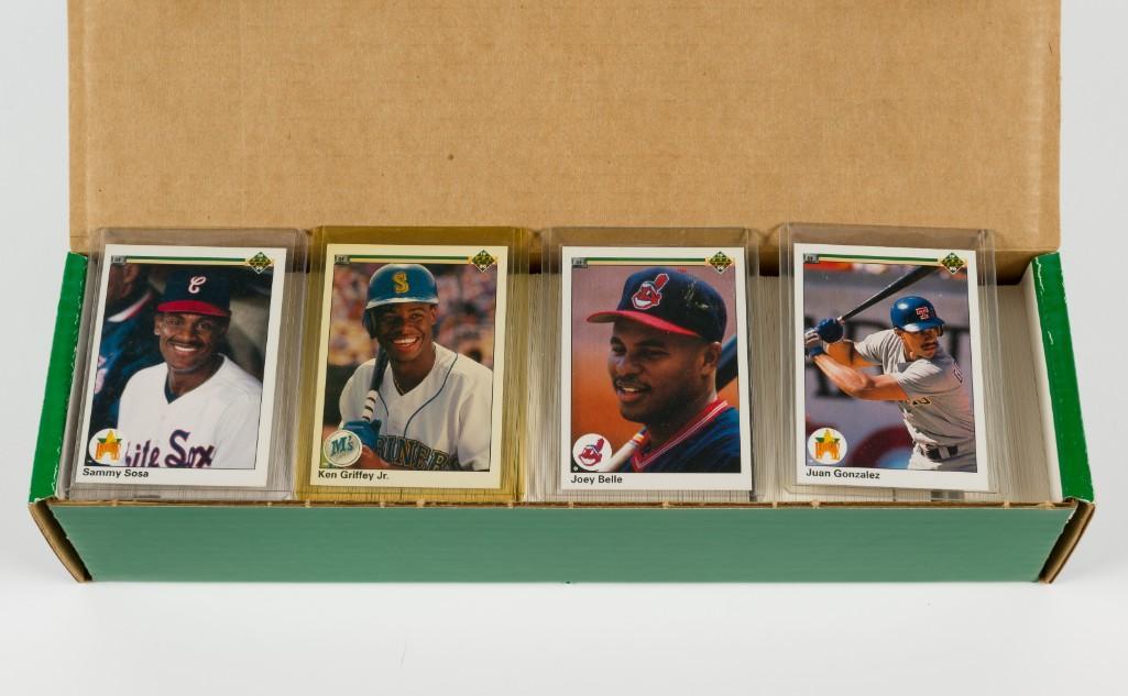 2 Complete Baseball Card Sets Incl 1990 Upper Deck (1 of 3)
