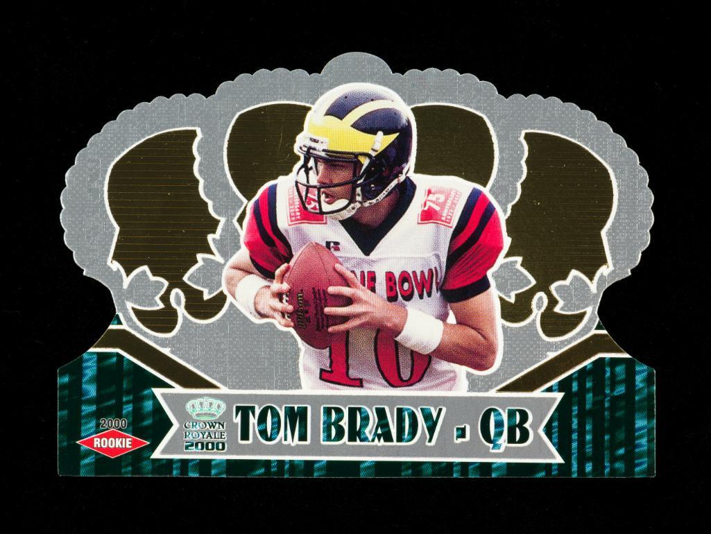 2000 Crown Royale Tom Brady Rookie Die Cut (1 of 2)