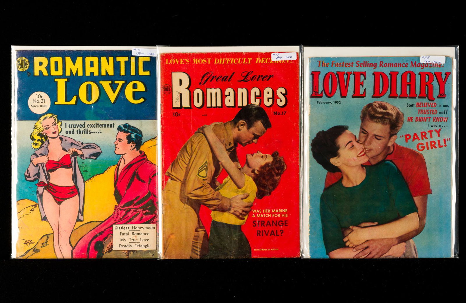 8 Romance Comics Incl Romantic Love #21 (1 of 2)